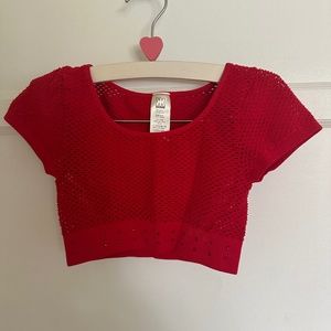 Red Dance top